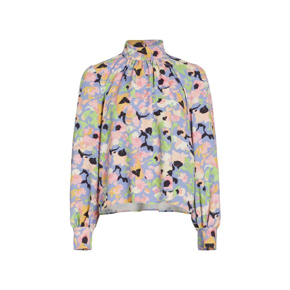 Stine Goya Eddy Printed Long Sleeves Blouse - M Multicolor - Picture 1 of 4